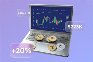AI automated trading system technology visualization on Falcon Yieldra
